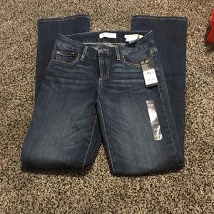 Guess tailored boot cut jeans new with tags